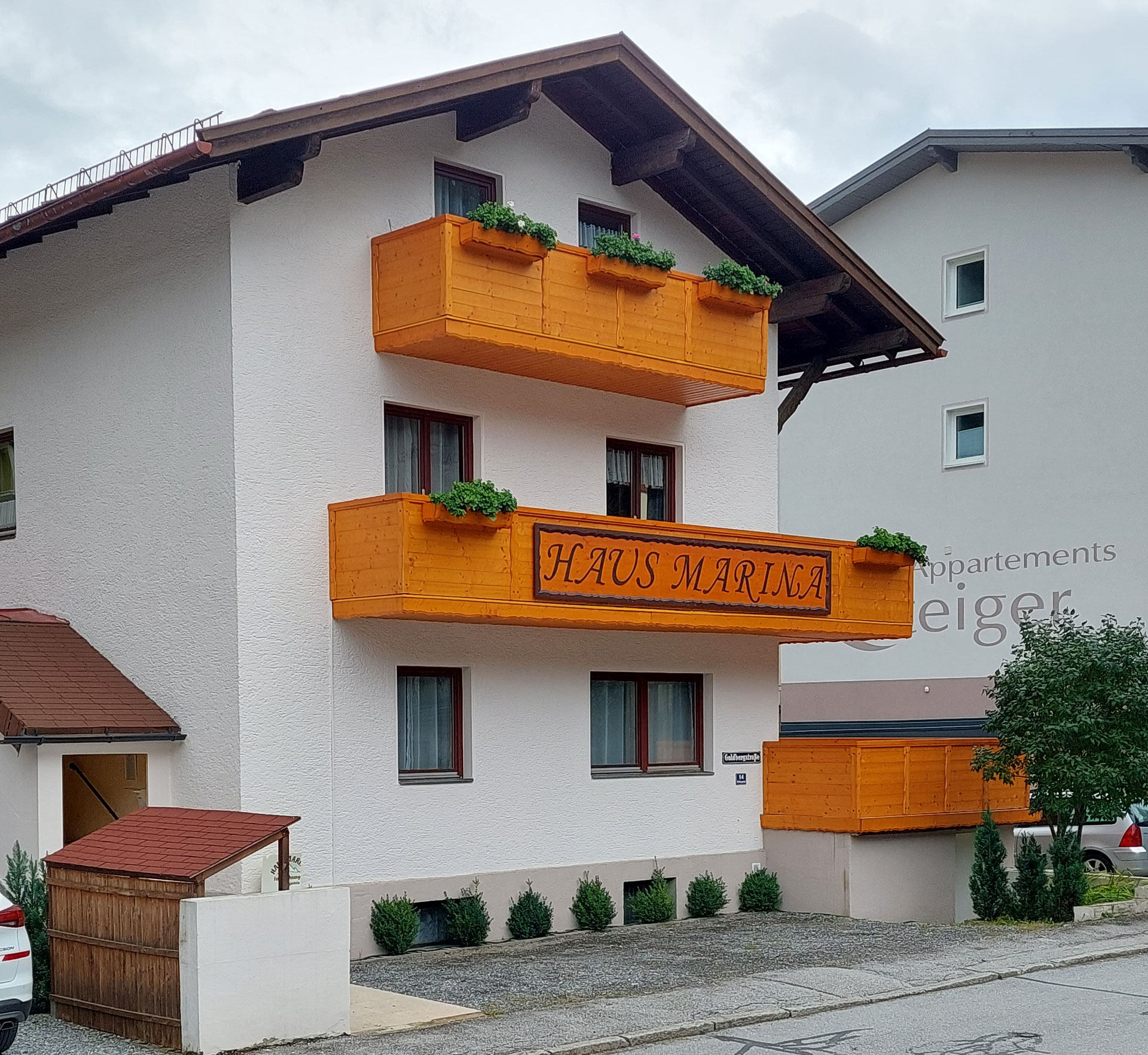 Holiday Apartments Haus Marina Hofgasteins Webseite