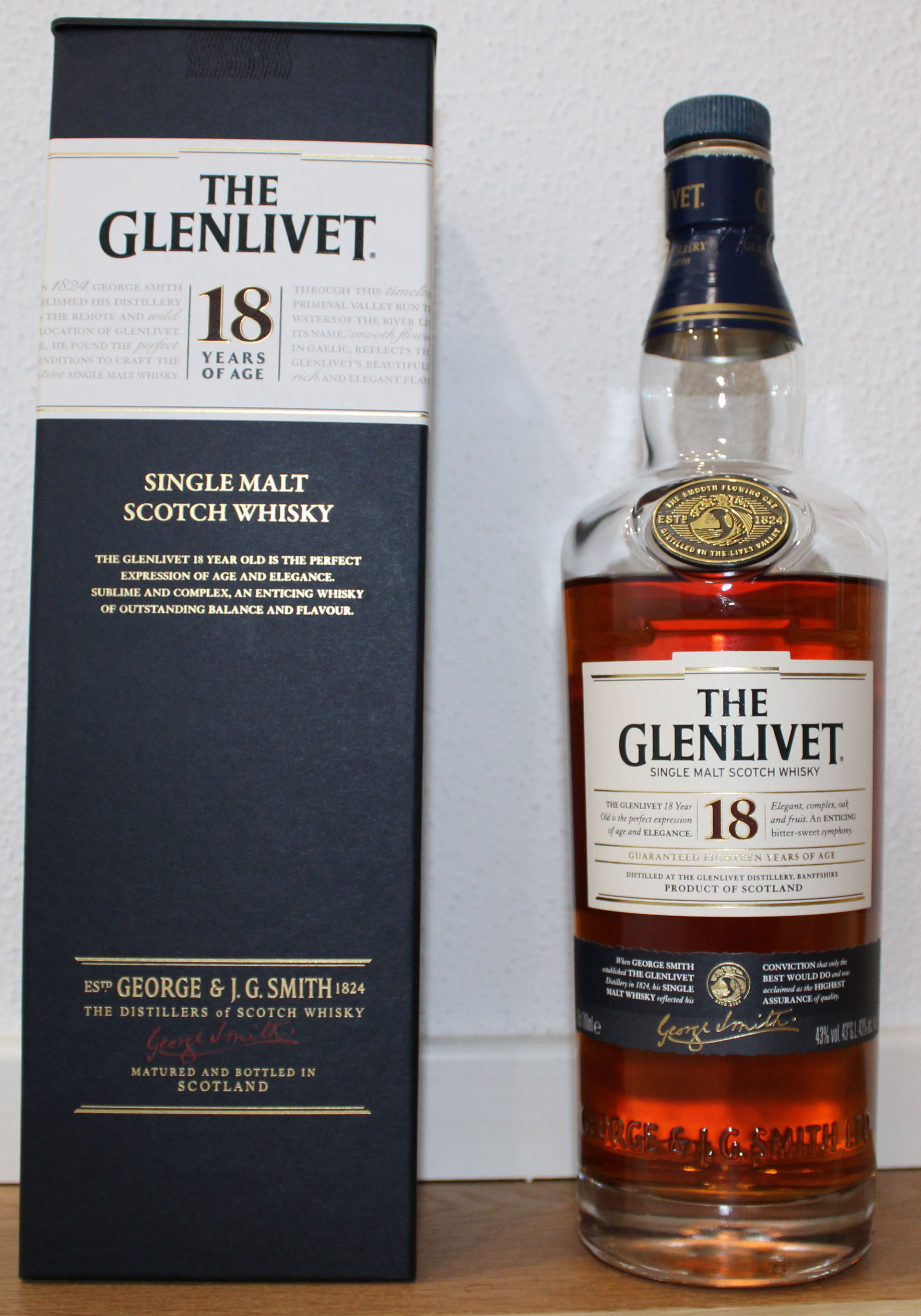 Glenlivet 18 Jahre 43 Whisky Tasting Tübingen