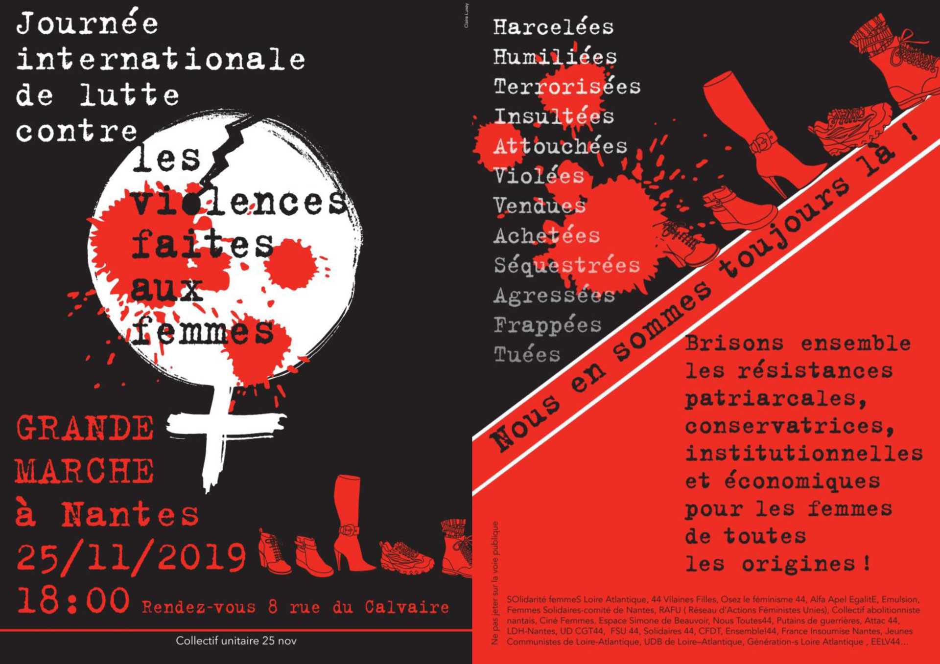 Le 25 novembre, toutes contre les violences Emulsion