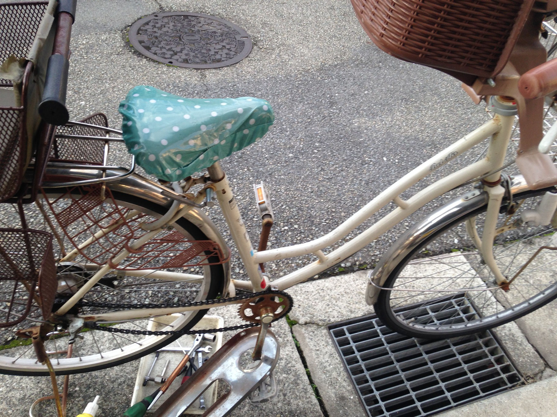 自転車 パンク 出張 修理