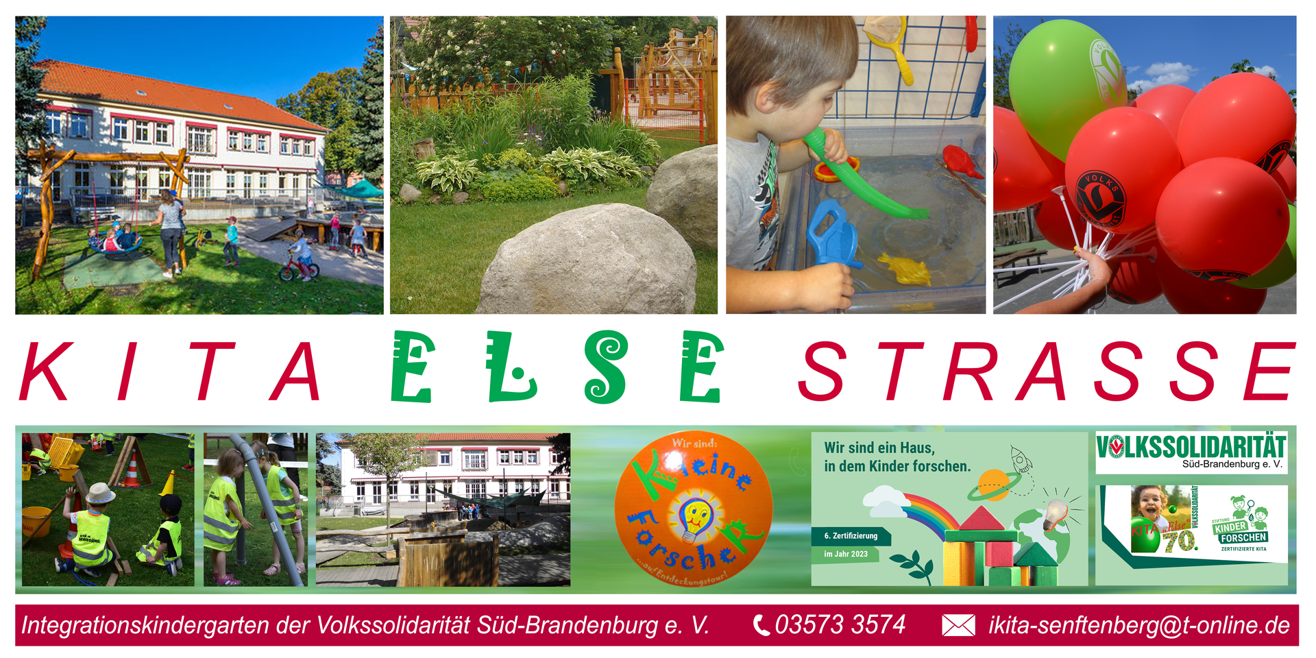 Integrationskindertagesstätte - Volkssolidarität Süd-Brandenburg e. V. Integrationskindertagesstätte - Volkssolidarität Süd-Brandenburg e. V.