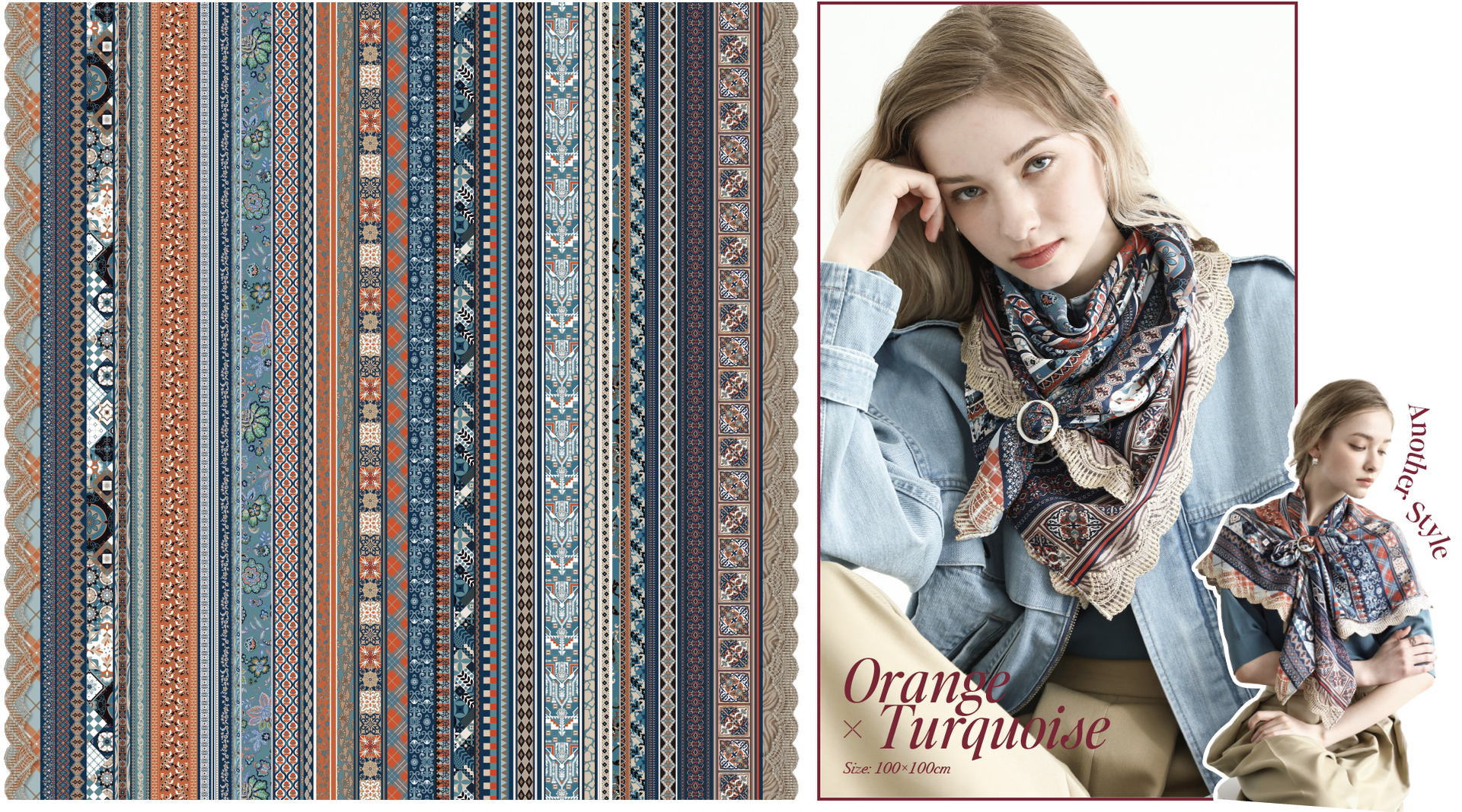 Square 100×100cm（刺繍あり） - MACOOL