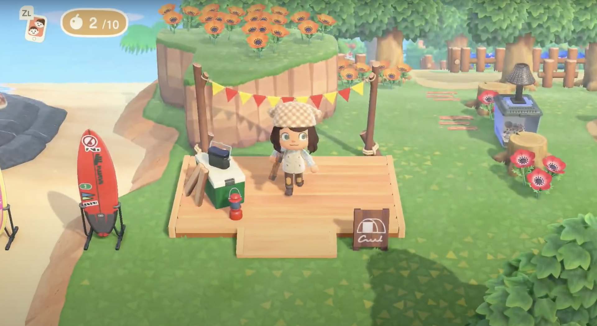 Der Campingplatz Animal Crossing New Horizons