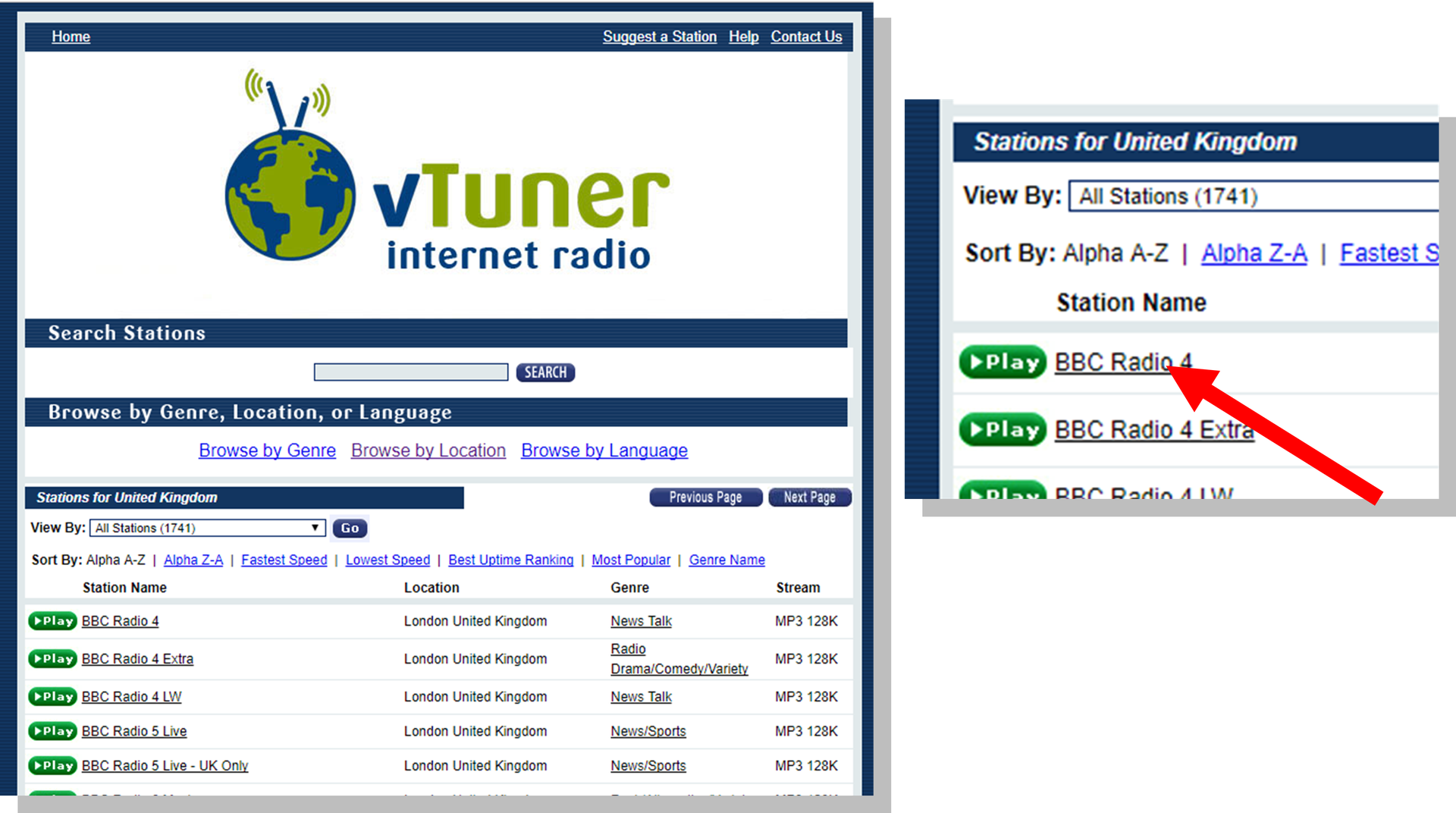 Internet Radio Melco Audio