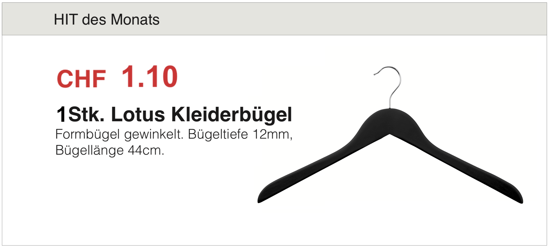 Kleiderbugel Einrichtungen Schweiz