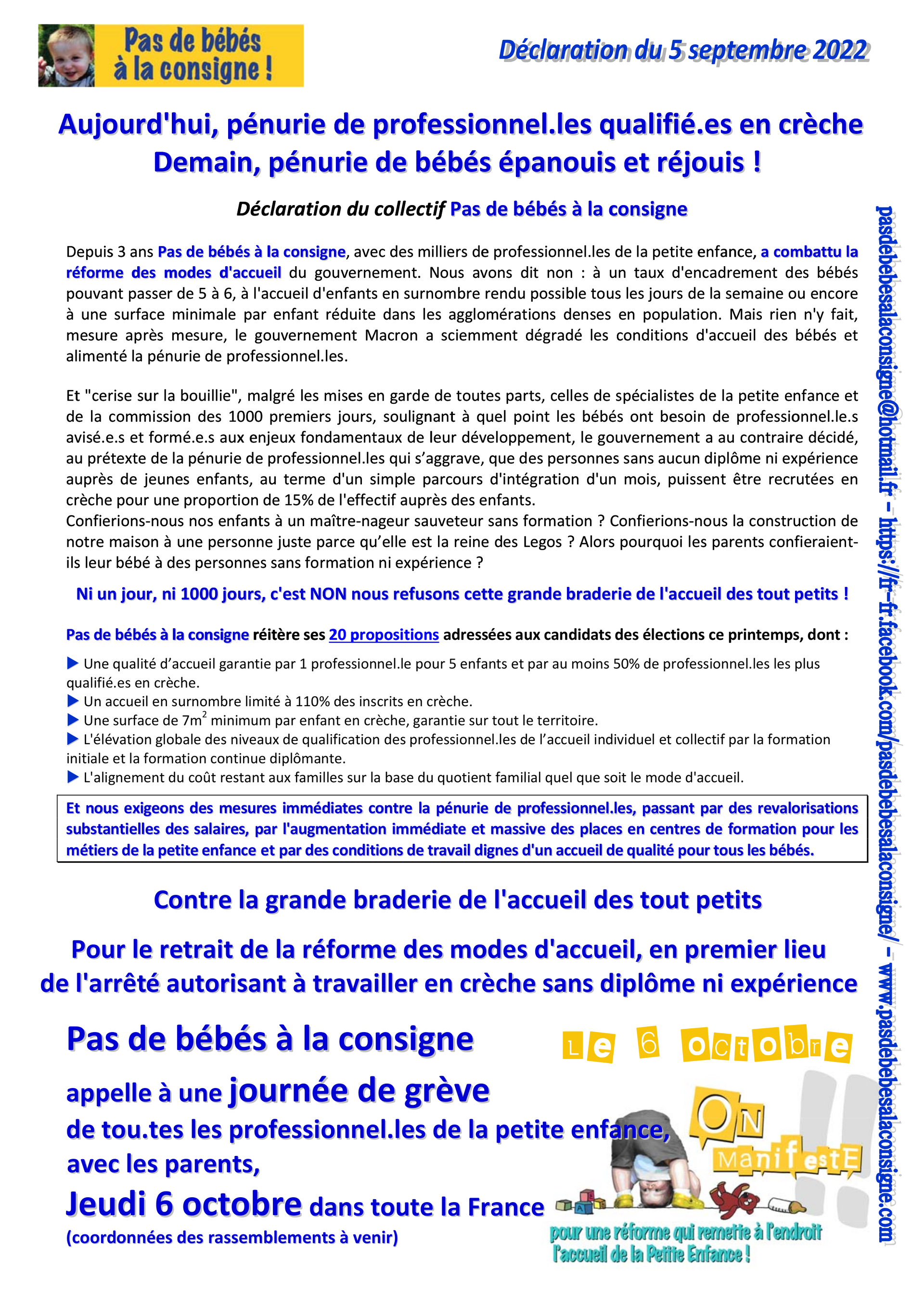 Qui Manifeste De Nombreuses Qualités Morales Communique de la Fédération nationale des educateur.trice.s de jeunes  enfants du 29.08.2022 - PETITE ENFANCECIAS GRAND FIGEAC