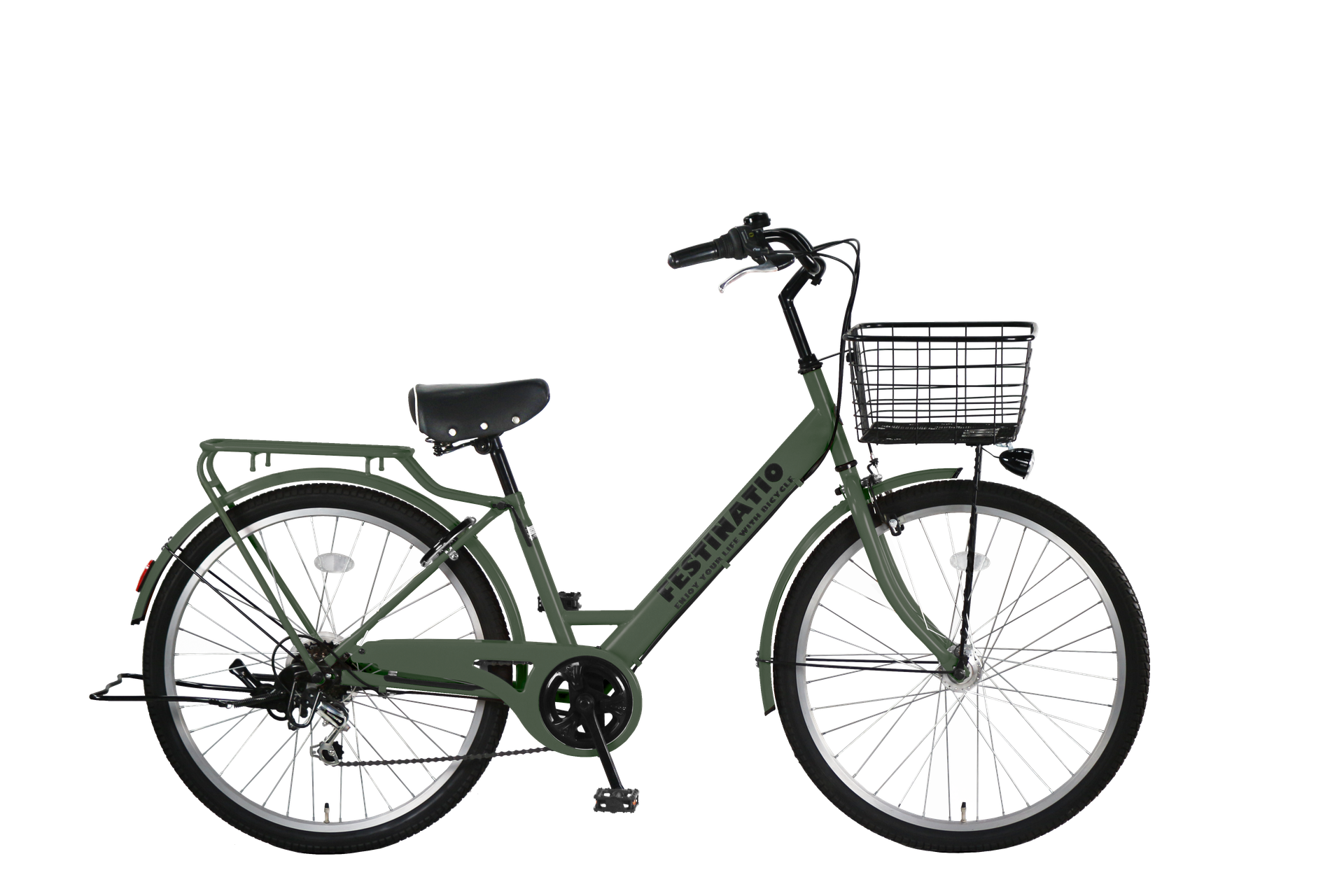 B069 普通自転車☆FESTINATIO☆6段変速☆26インチ