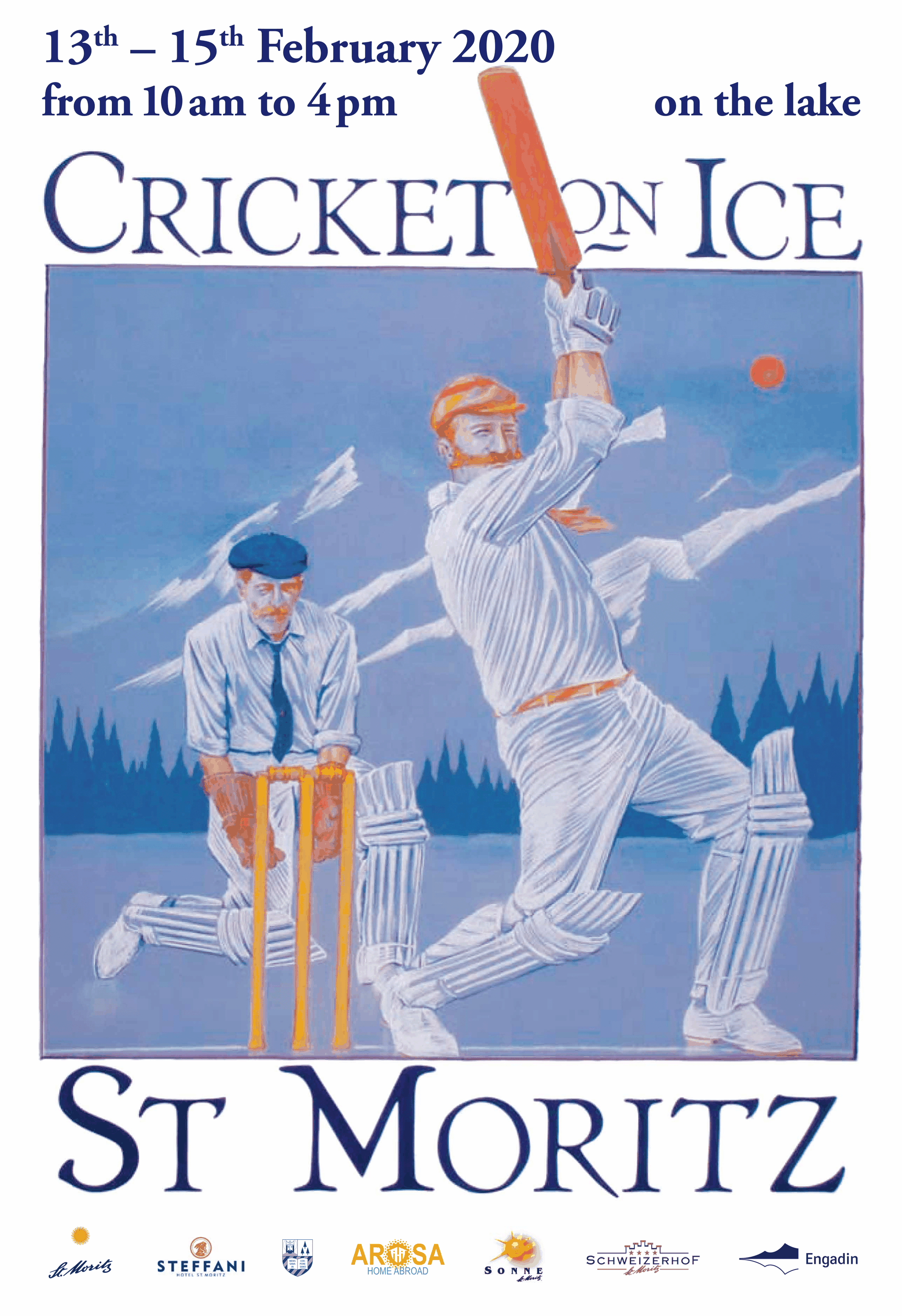 Cricket On Ice Posters 2020 Cricket On Ice St Moritz Switzerland The infobox cricket tournament template may be used to summarise information about a specific cricket tournament, for example, 2007 cricket world cup. cricket on ice posters 2020 cricket