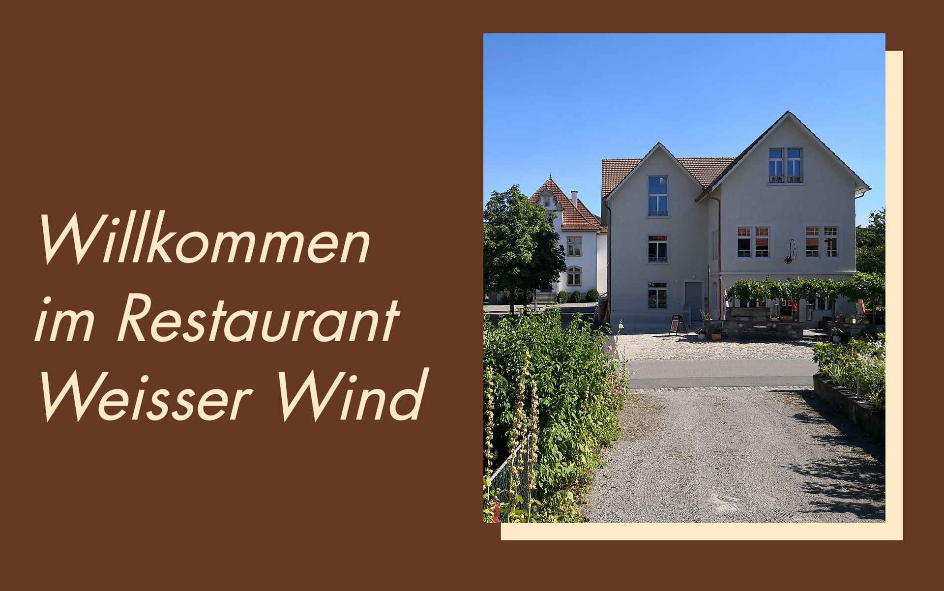 Restaurant - Genossenschaft Weisser Wind Freienwil