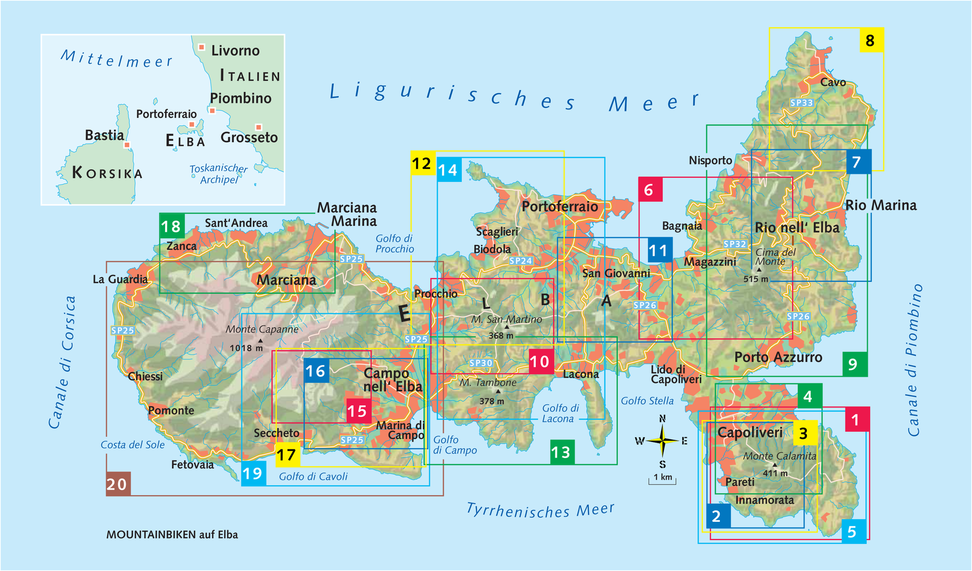 Insel Elba Touren BikeGuide Elba