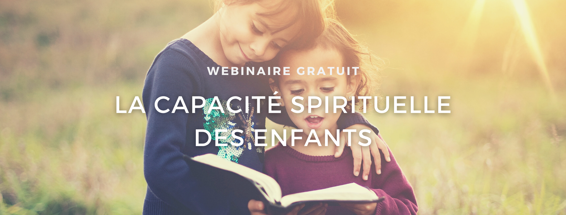 Webinaire capacité spirituelle des enfants