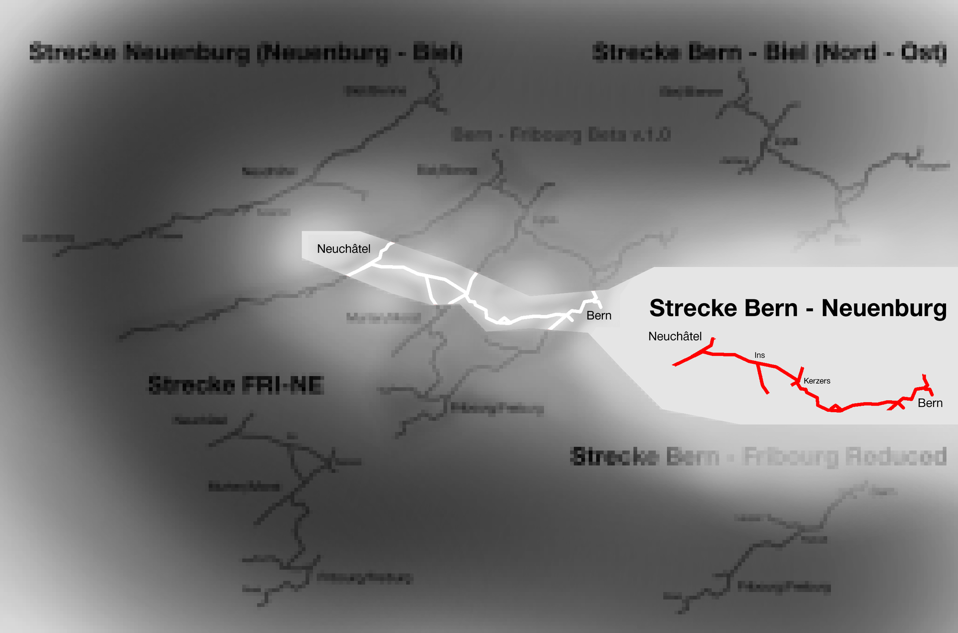 Bern Neuenburg Train Estates Content for RailWorks Train Simulator