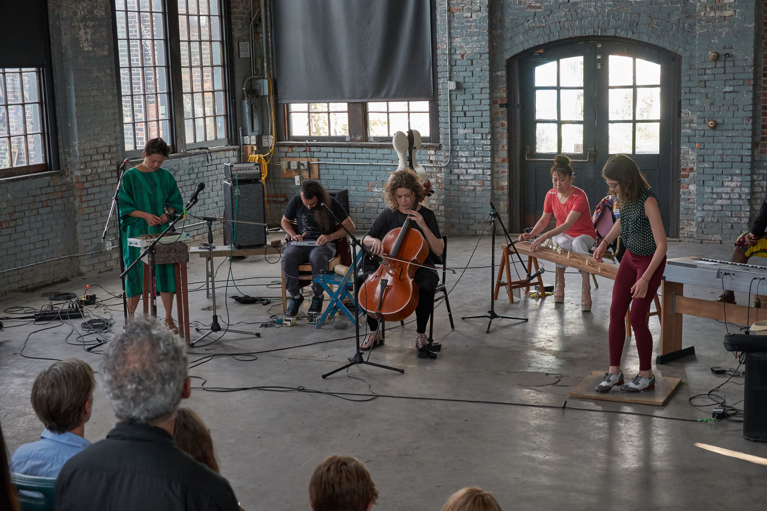 Listen Sandra Kluge Tap Percussionist. Human Being.