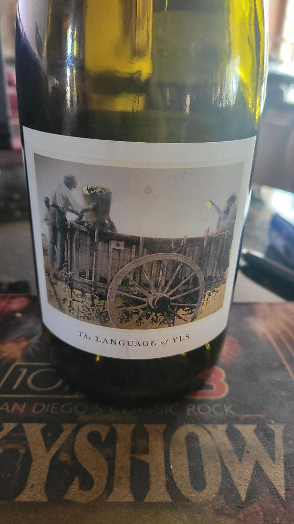 2020 The Language of Yes En Passerillage Syrah