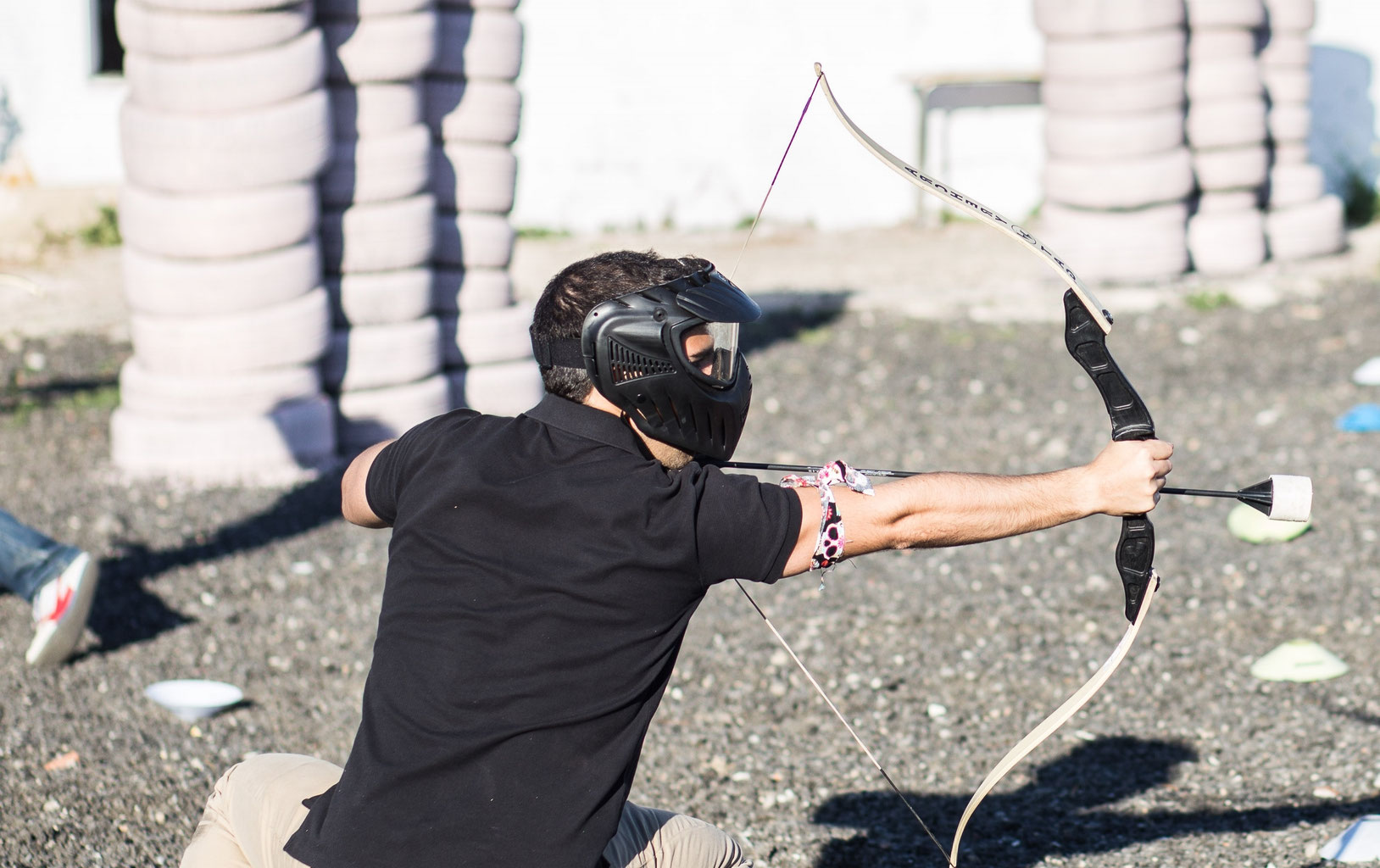 Batalla de arqueros Madrid Laser Combat, Escape Room, Team building
