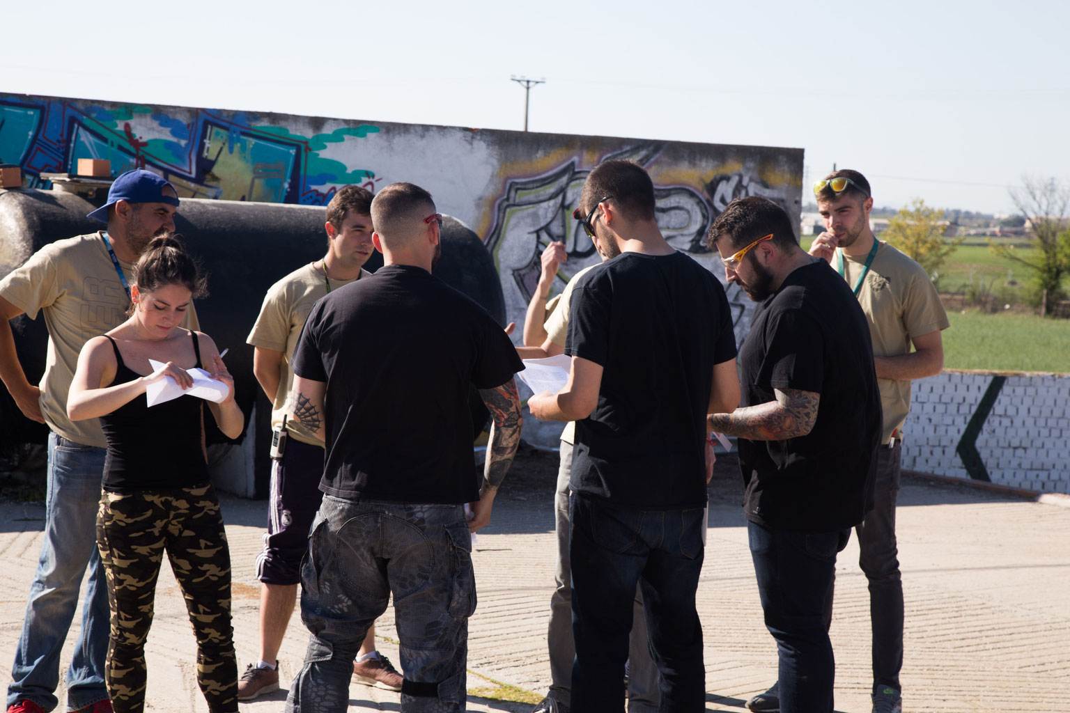 Gymkanas a medida Madrid Laser Combat, Escape Room, Team building