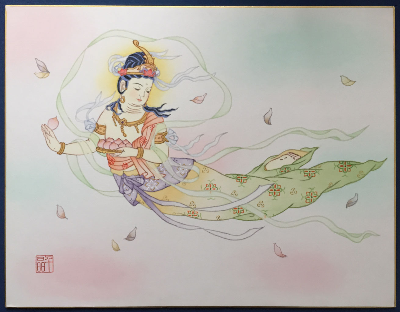 生徒作品集そのNo.3は、「 飛 天 」 - 仏画宝聚会のウェブサイト