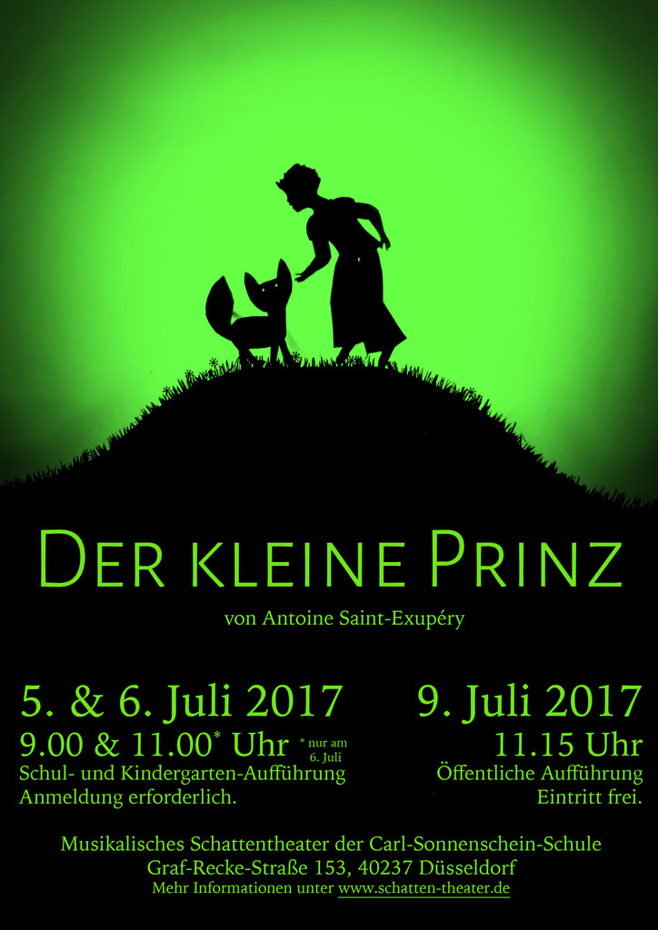 Der Kleine Prinz (Sommer 2017) - Schattentheater Düsseldorf