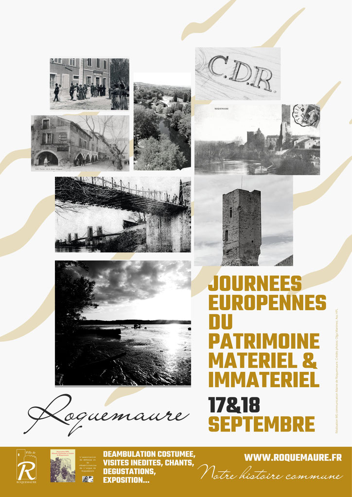 Journées du Patrimoine 2022 Site de la Ville de Roquemaure