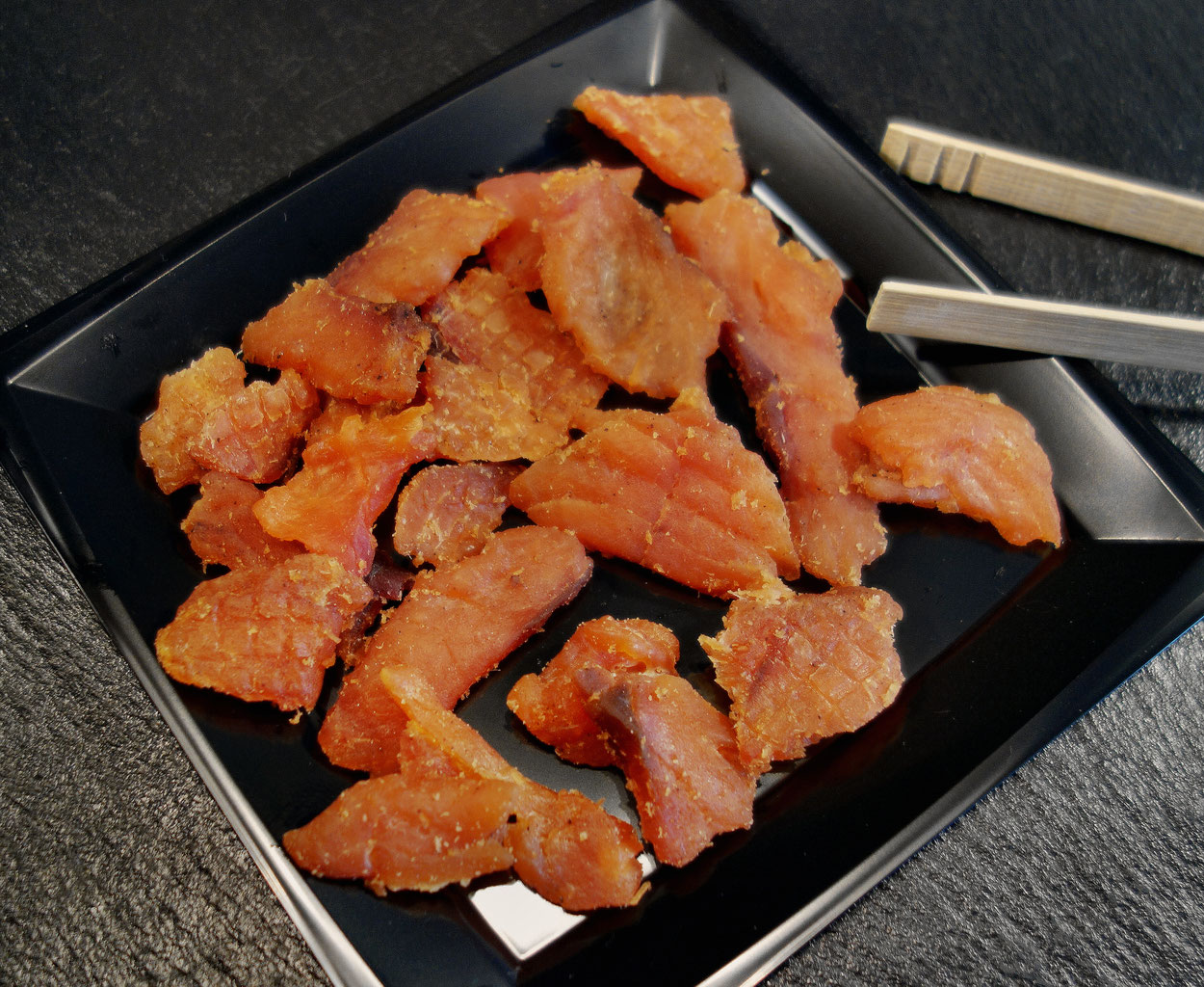 Was ist Salmon Jerky / Lachs Jerky?