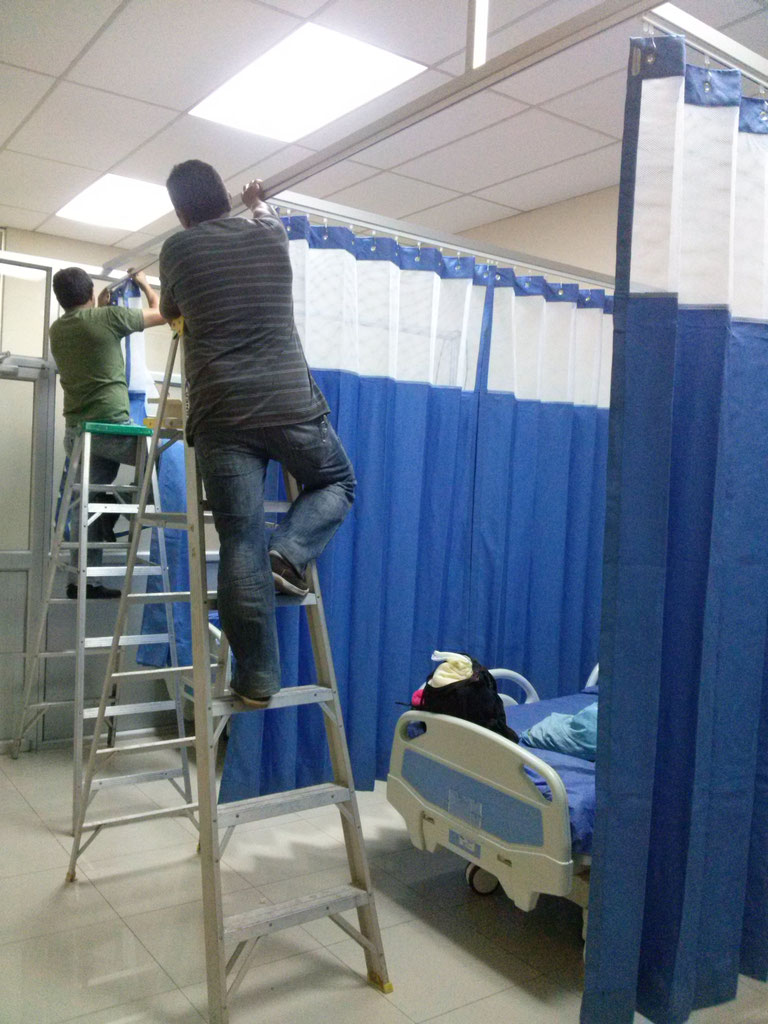 cortinas tipo hospitalarias cortinas