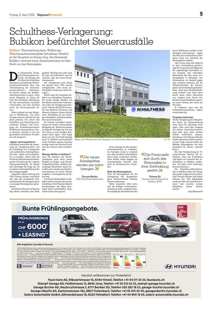Neue Rubrik Presseschau buebikernews