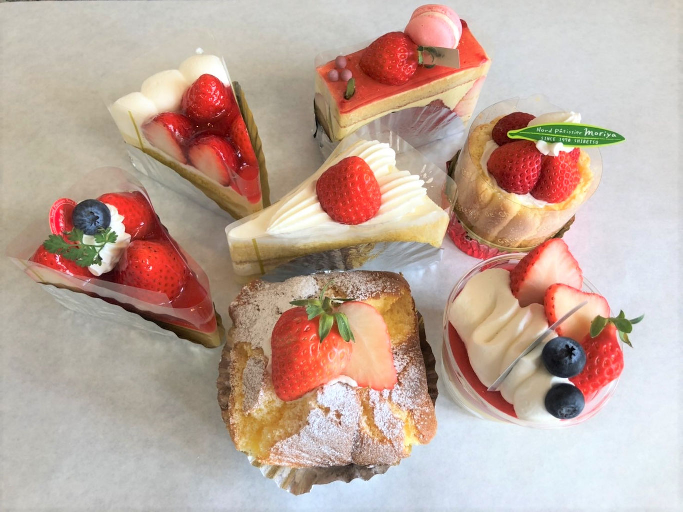 ショートケーキ - 北の菓子工房もり屋｜北海道士別市の菓子店
