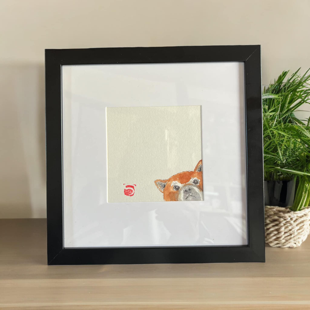 ガラクタ本舗絵画ショップ（犬絵画）3 - medakA親爺（めだかおやじ