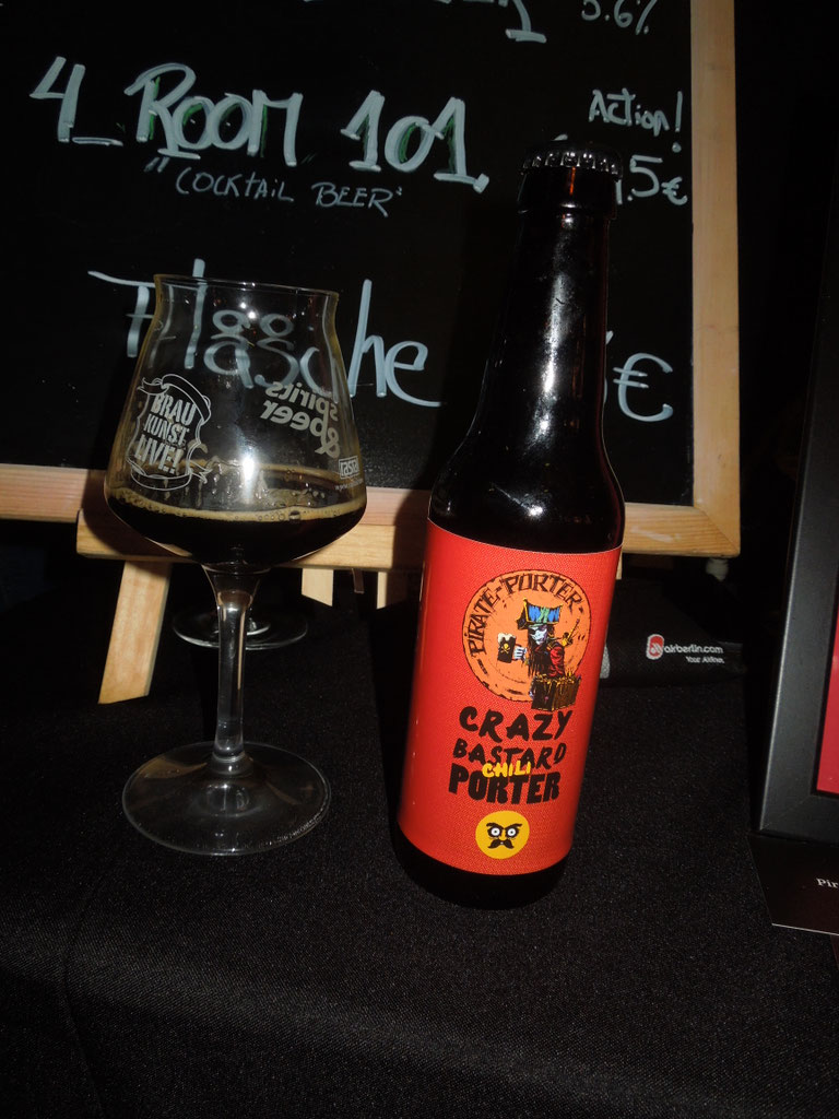 Pirate Porter Chili Porter Bierprobe Online der Bierblog Biertest