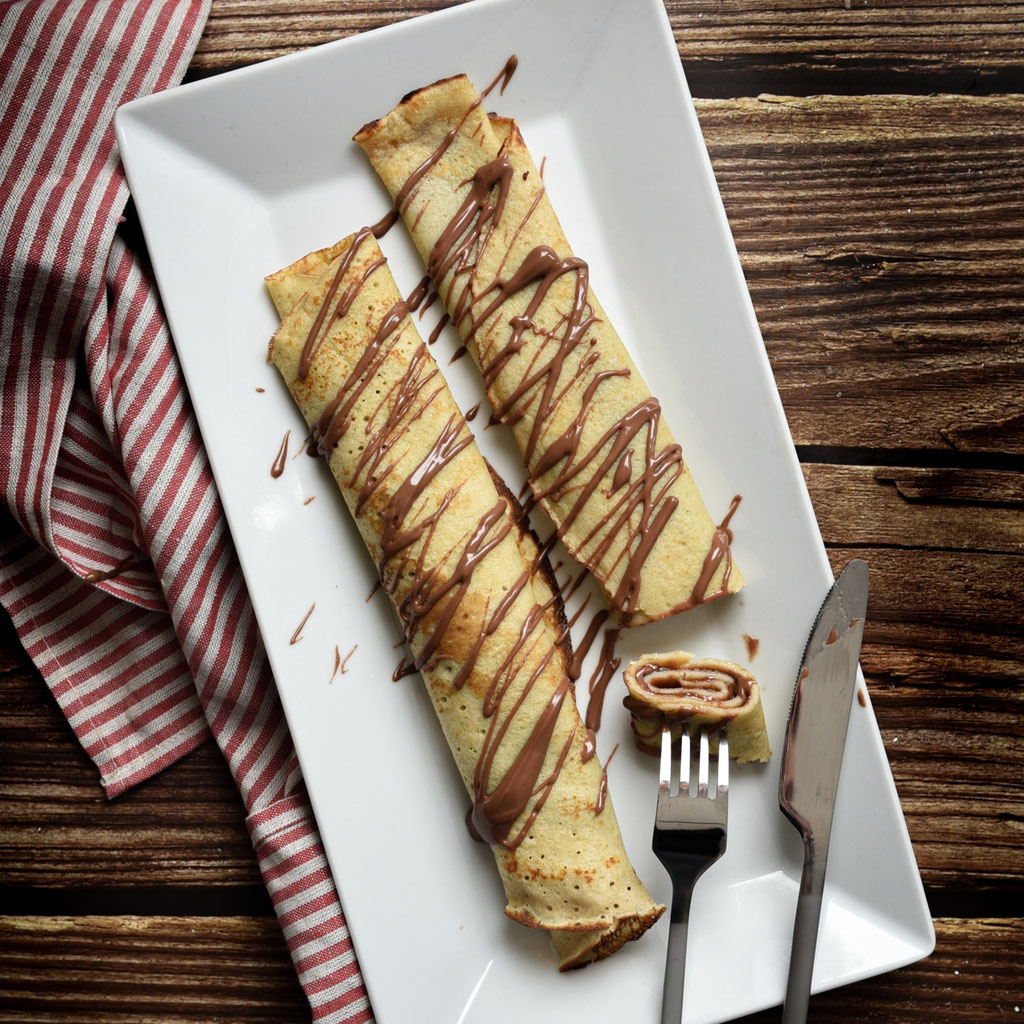 Gelingsichere Crêpes. Mit Buchweizenmehl. mix dich glücklich