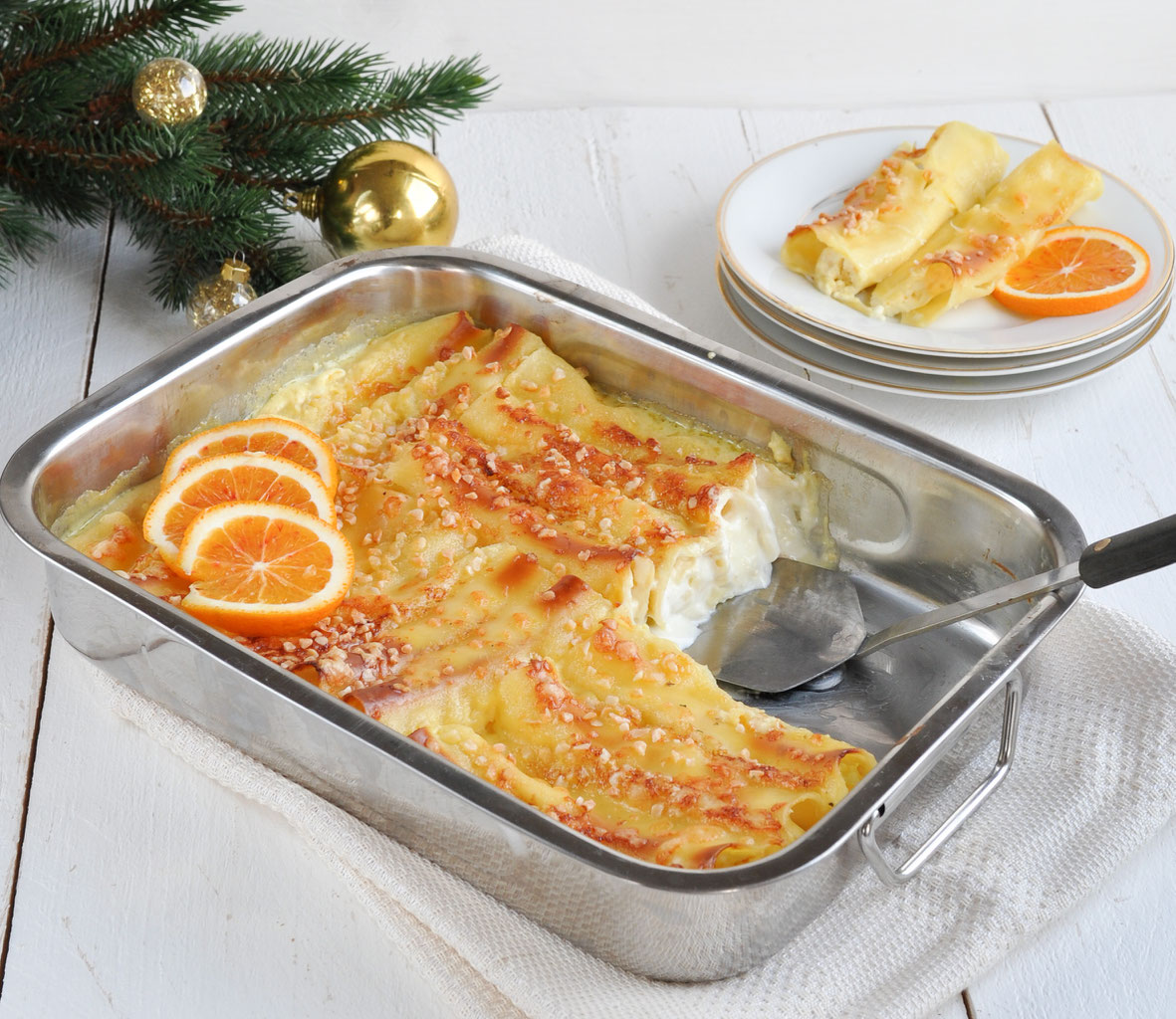 Cannelloni in Orangen-Sahne-Soße. - mix dich glücklich (Thermomix-Rezepte)