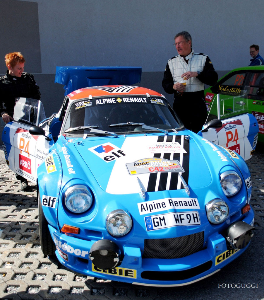 Uber Uns Renault Alpine A110 Team Alpine
