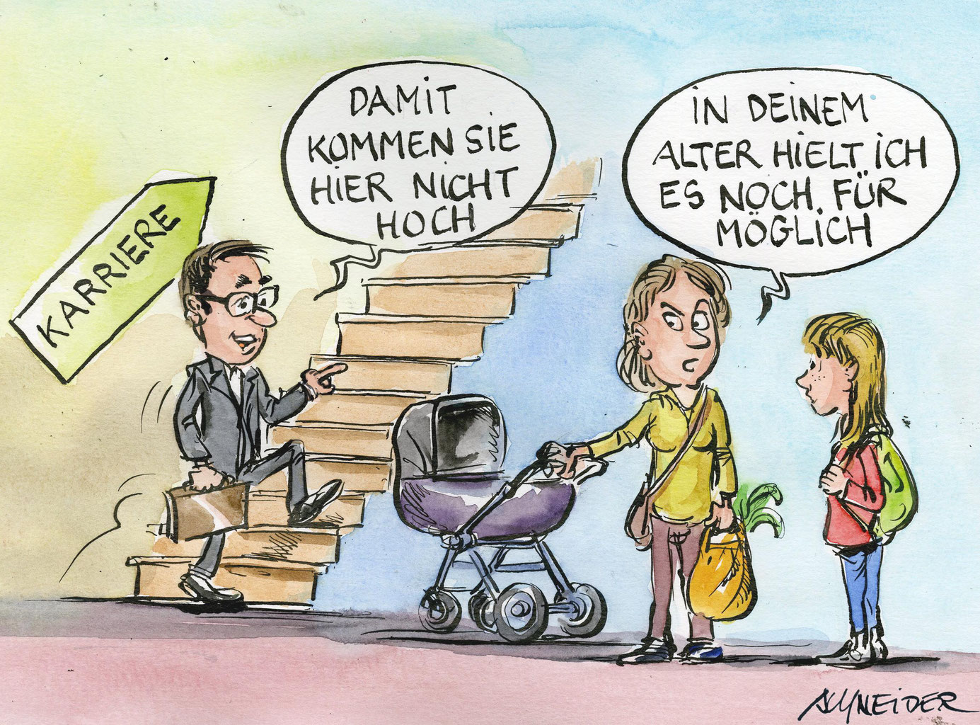 Neuer Bericht zu Gleichstellung von Mann und Frau in der Schweiz publiziert DIE