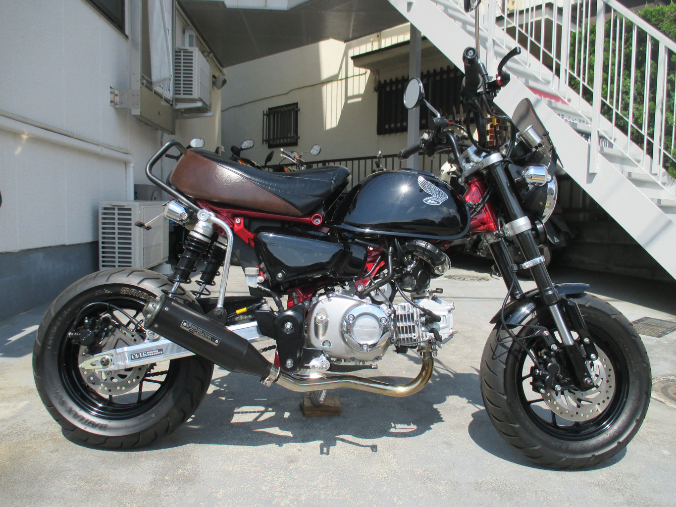モンキー125改 カフェレーサースタイルカスタム - 4ミニ モンキー125改 カフェレーサースタイルカスタム - 4ミニ