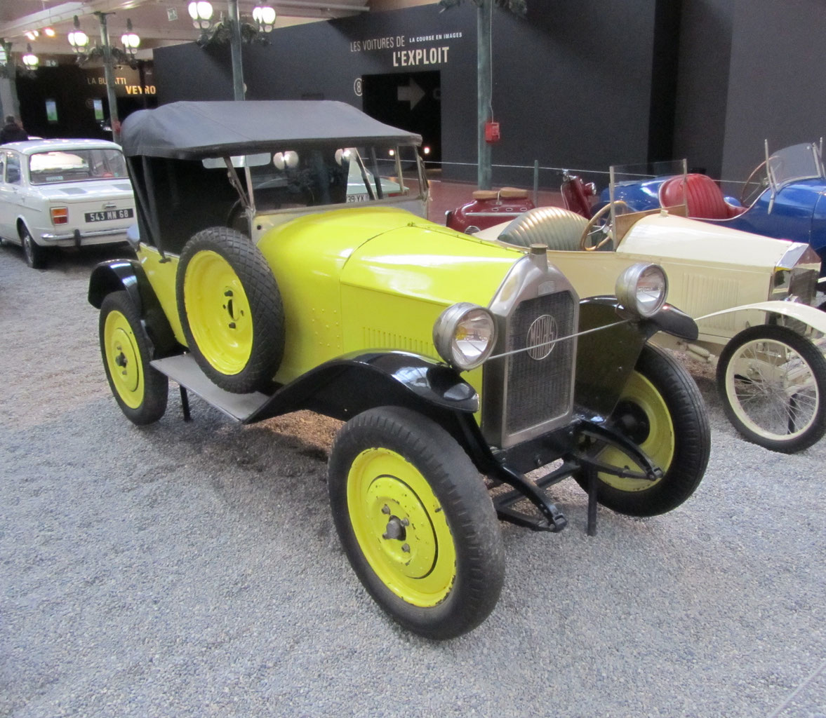 Mathis De geschiedenis van de auto per merk, tentoonstellingen