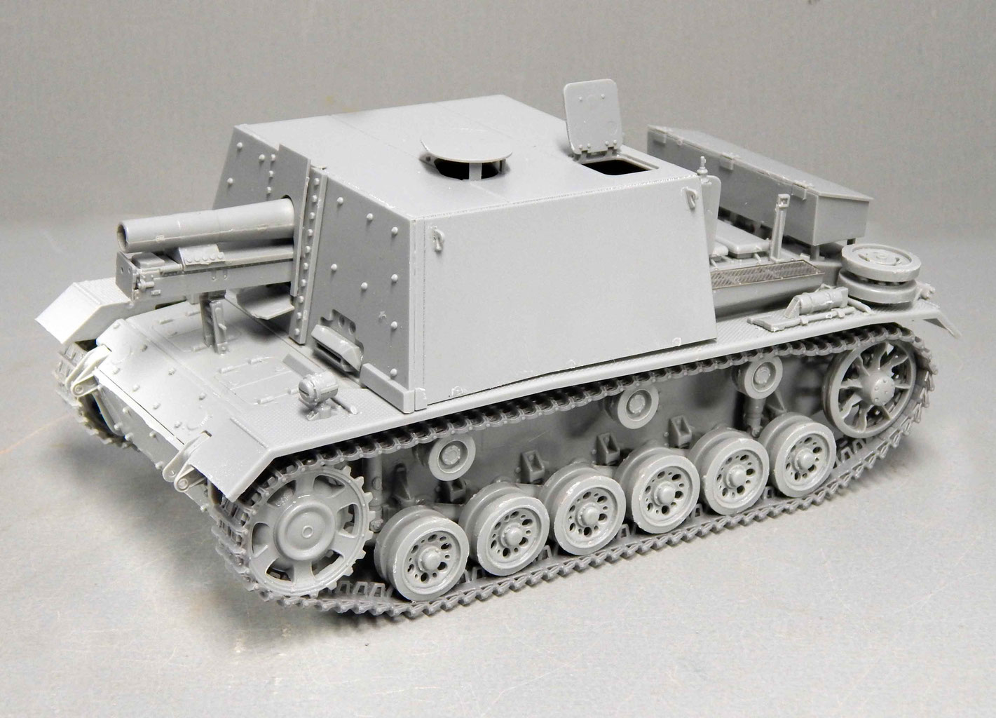 SIG 33 auf Panzerkampfwagen III - /diorama/militär/1:35