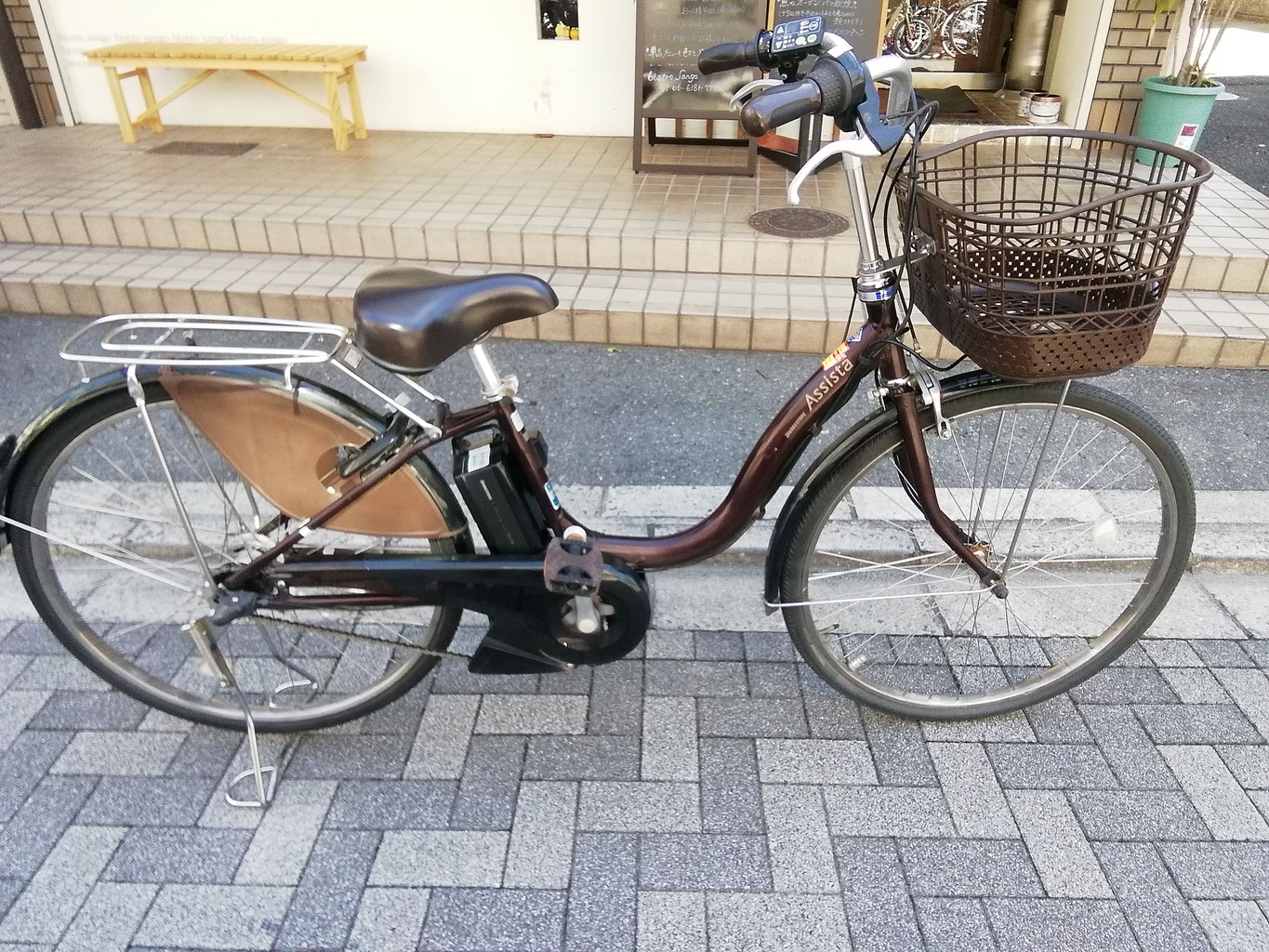 中古Panasonic電動アシスト自転車16Ah 大阪