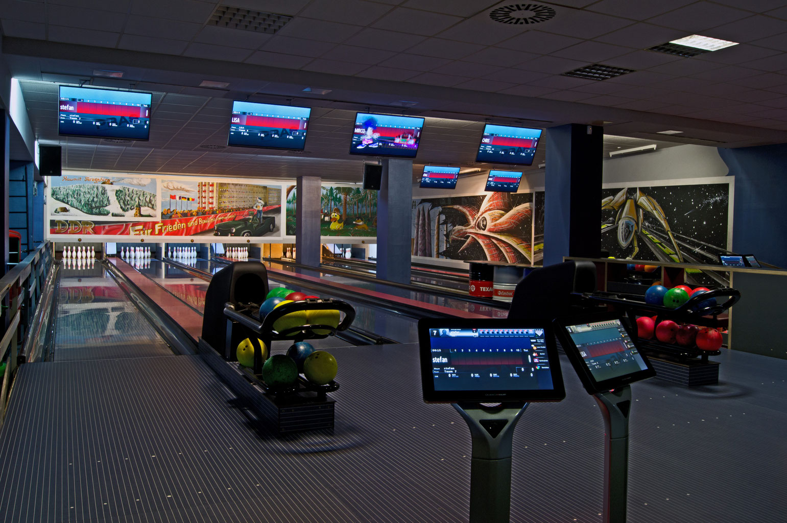 Centerrundgang Bowlingcenter Babelsberg