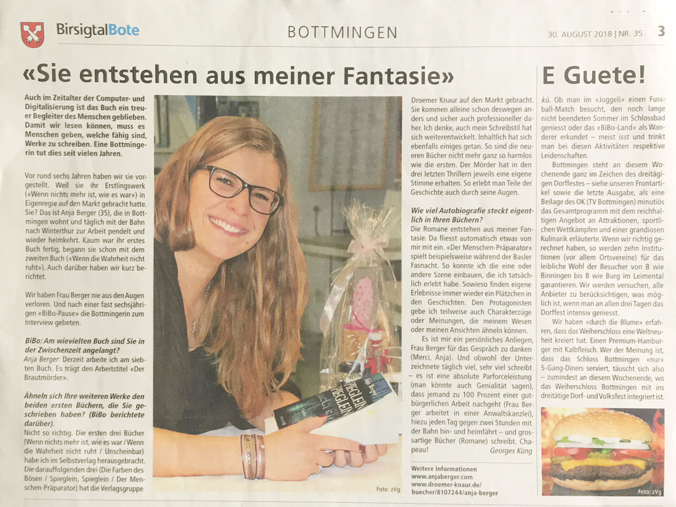 Zurück im BiBo Worte werden Texte