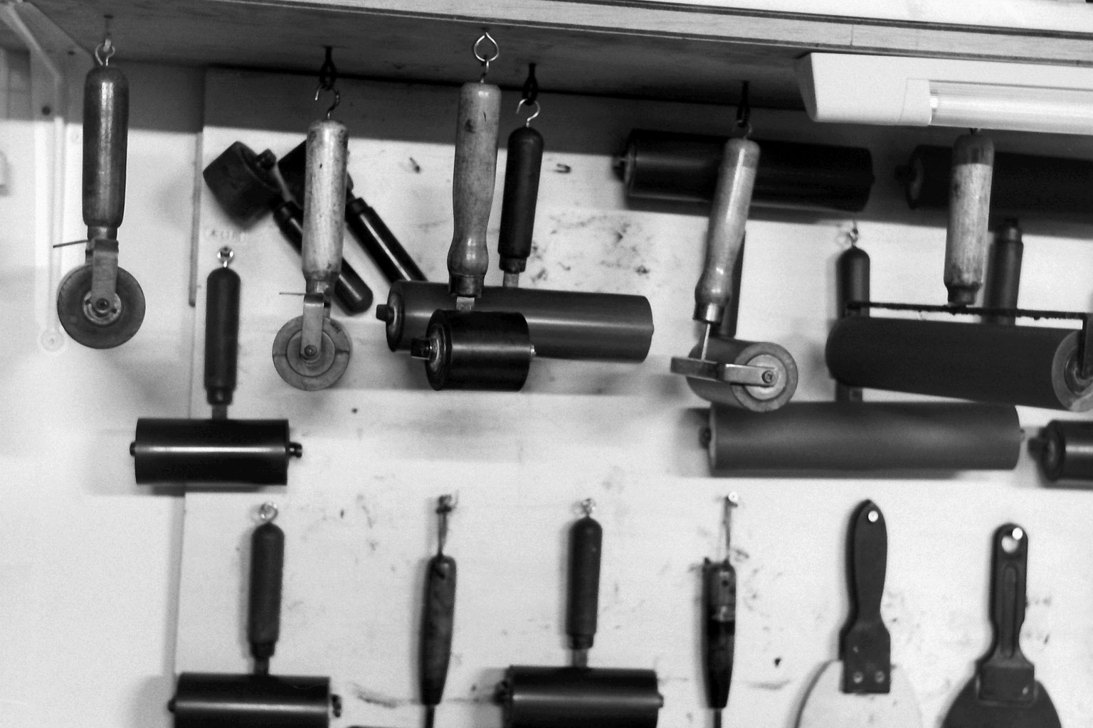 リトブラフ用のプレス機です。昔使っていましたが十数年使っていない