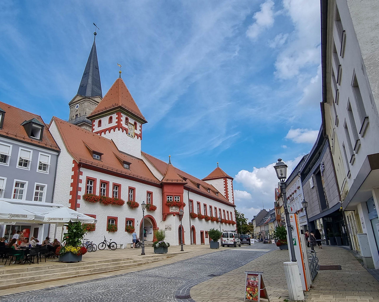 Unterwegs in Marktredwitz SchlossSpross