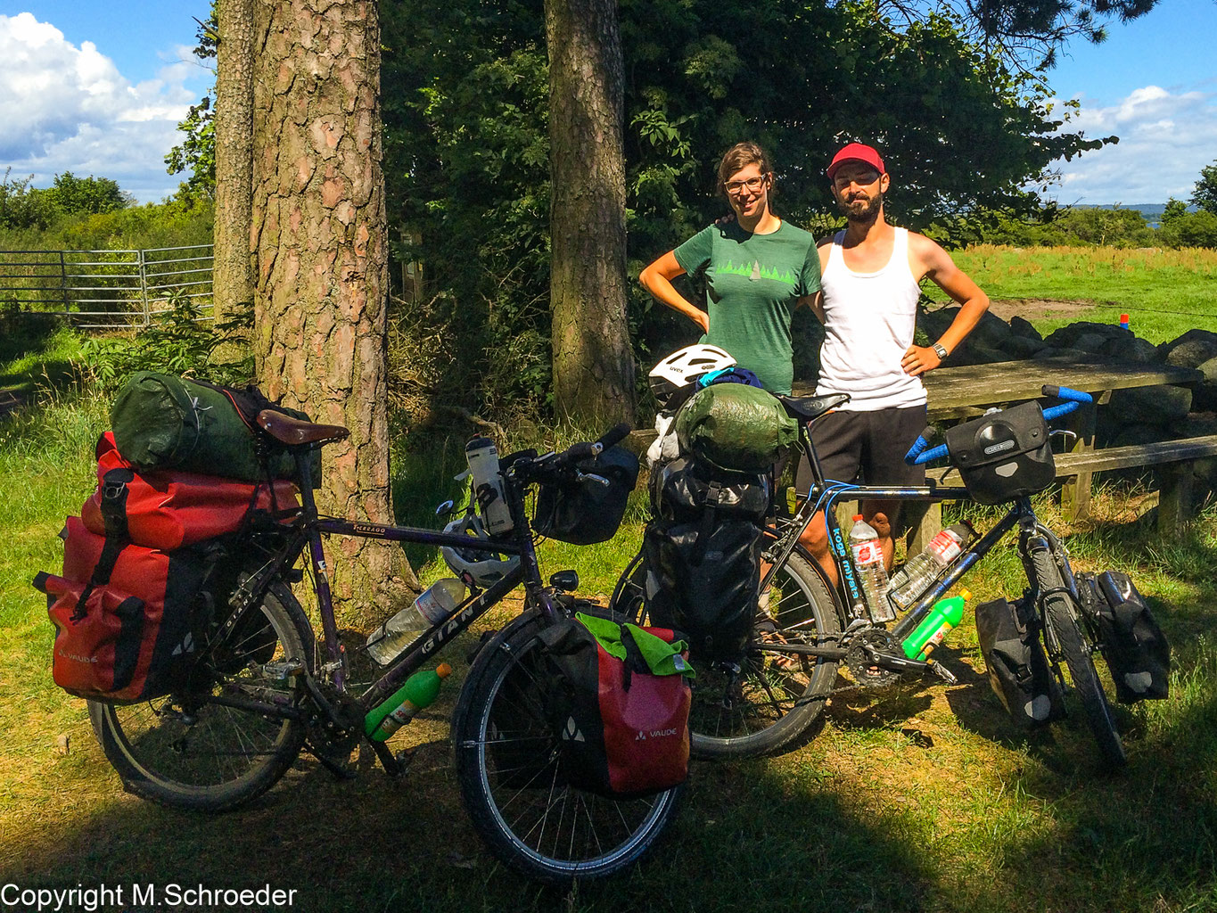 15 km mit dem fahrrad