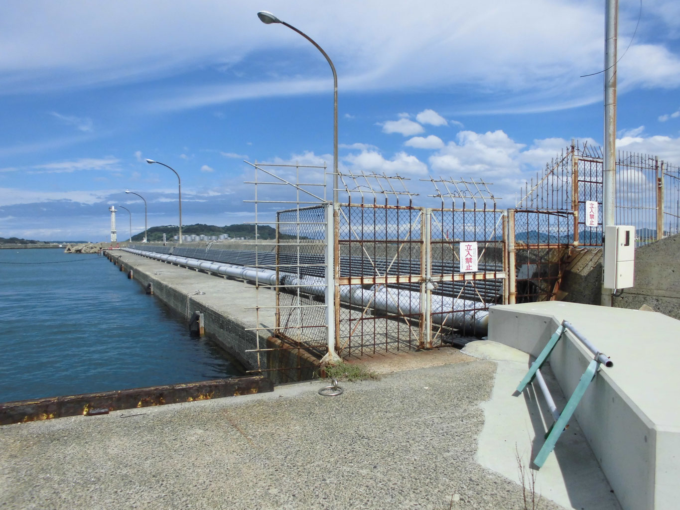 下関市 南風泊港 釣り アウトドア