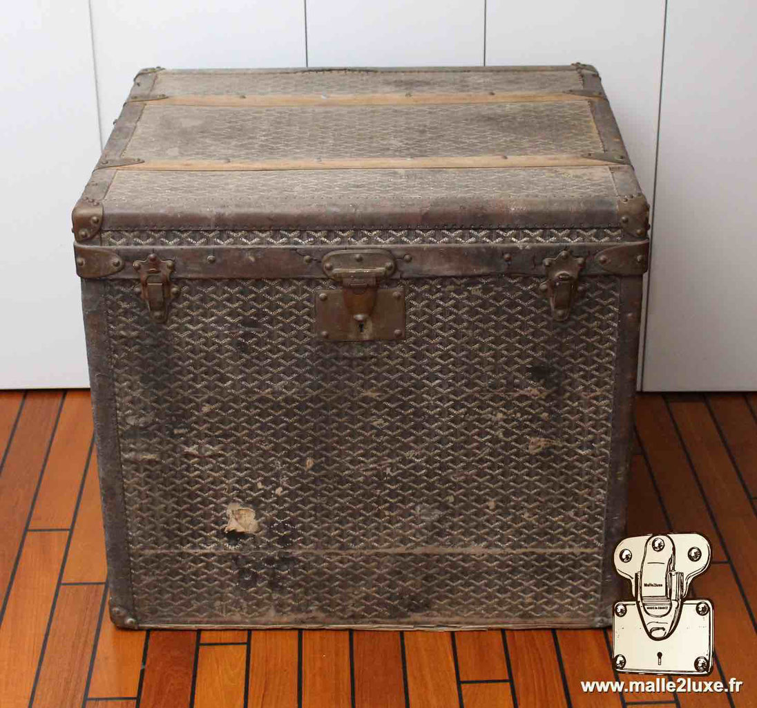Restauration Malle A Chapeau Goyard Malle2luxe