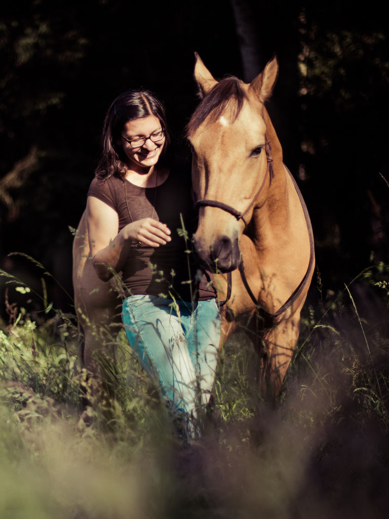 Meine ersten Erfahrungen mit Pferden... - Zwischen Mensch und Pferd