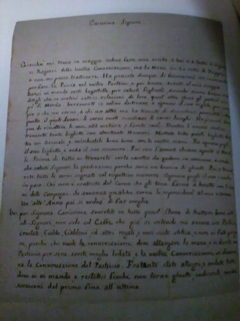 Lettera x la befana