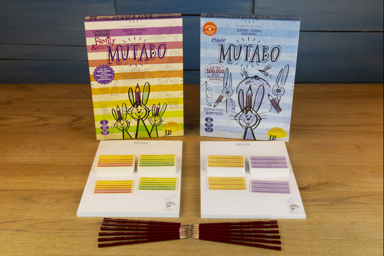 SPIELE BUNDLE Drei Hasen in der Abendsonne