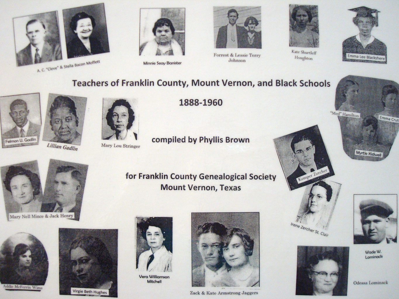 Franklin County Titles, PZ Franklin County Genealogical Society