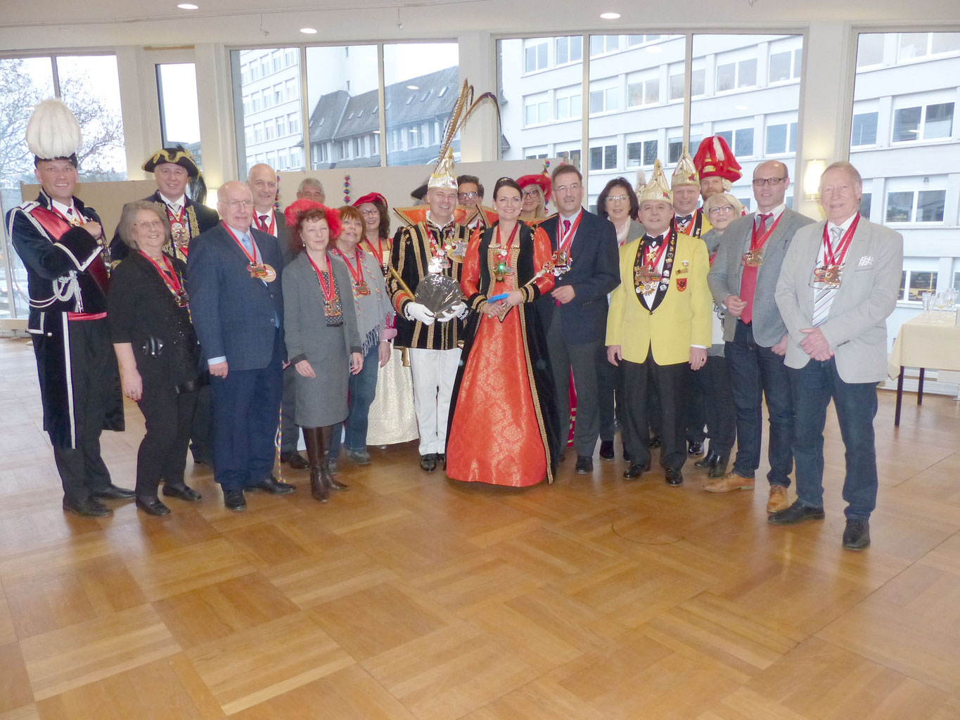 Wetzlarer Magistrat empfängt Prinzenpaar Manfred Wagner