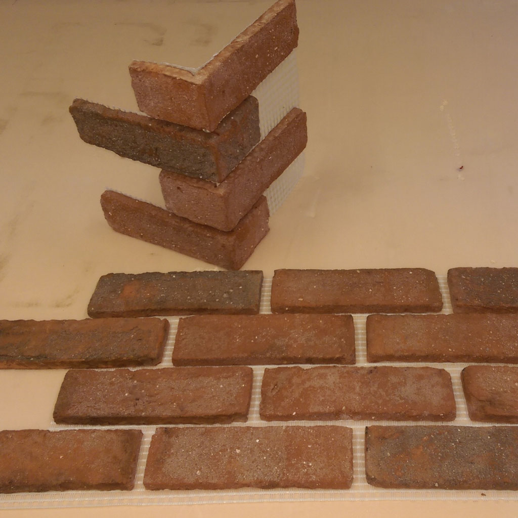 London Weathered Yellow Brick Slips Brick Bond Solutions